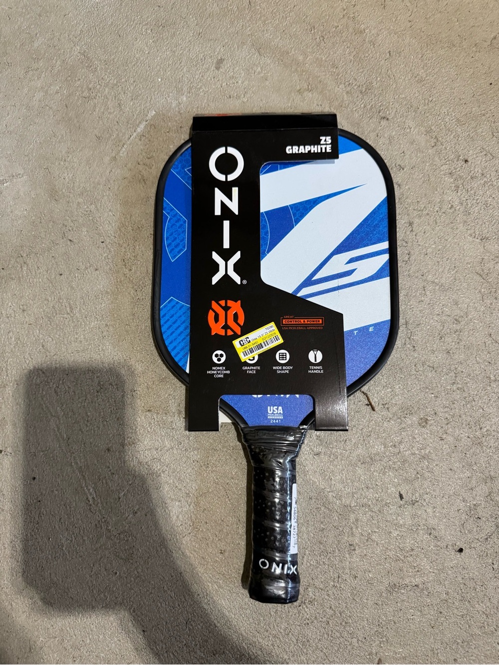 ONIX Graphite Z5 Pickleball Paddle - Blue and White NWT